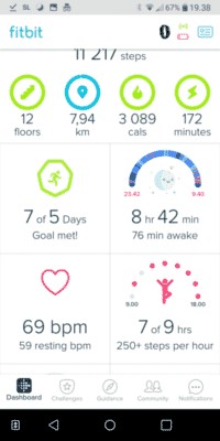 Fitbit app